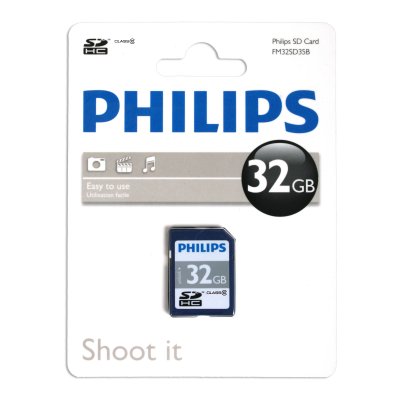 Philips Phsd3210 Secure Digital Sdhc 32gb Clase 10